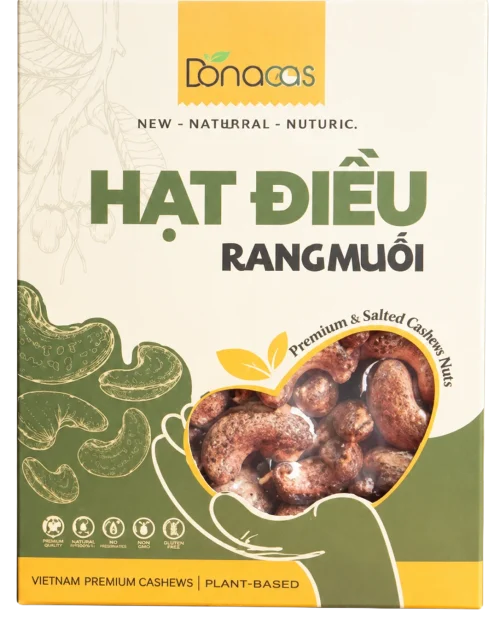 Hạt Điều Rang Muối Donacas – Hộp Premium